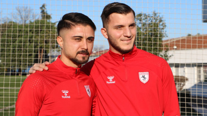 Samsunsporlu Soner ve Yunus'un gözü Kayseri maçında