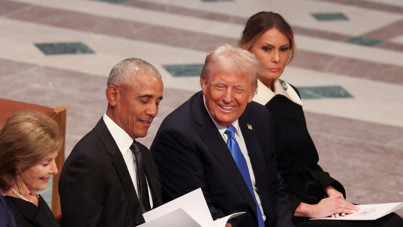 Trump ve Obama arasında gizemli sohbet