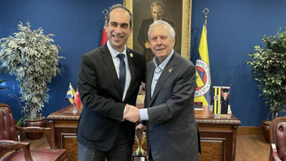 Aziz Yıldırım'dan Şekip Mosturoğlu'na ziyaret