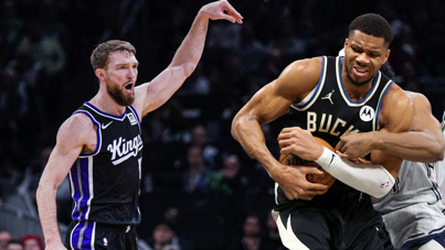 Bucks ve Kings’i yıldızları taşıdı: Ribaund canavarı Sabonis, şovmen Antetokounmpo