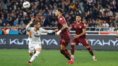 Galatasaray'ın golleri 'VAR'a takıldı: Aslan, Hatay'ı geçemedi