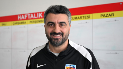 Kayserispor'da Sinan Kaloğlu'dan "kenetlenme" çağrısı