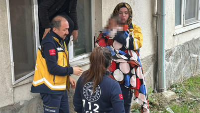 8 aylık bebeği evde yalnız bırakıp gitti