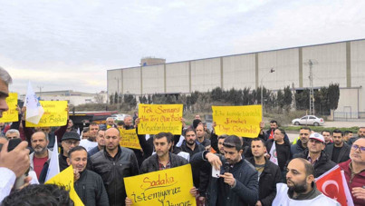 222 gündür grevdeler: Hatay'da metal işçileri yol kapattı