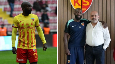 Kayserisporlu Bahoken takım arkadaşına tokat attı