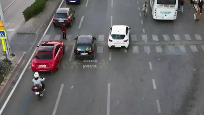 Trafik cezası kesilirken tansiyon yükseldi: Meşhur mu oluyoruz hayırdır?