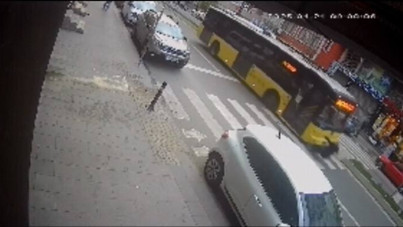 İETT otobüsü yaya geçidinde ezdi