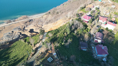 Heyelan tehlikesi sürüyor: Köylüler tedirgin