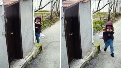 Saklambaç oynayan kapkaççı sobelendi