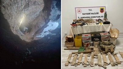 Tümülüsteki kazıya suçüstü