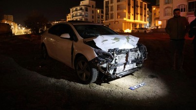 Kaza yaptı, yaralı arkadaşlarını boş araziye bırakıp kaçtı