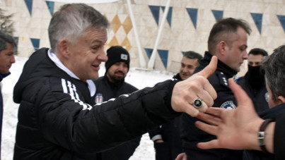 Beşiktaş Sivas'ta dondu: Solskjaer'e ilginç hediye