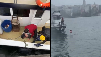 Eminönü'nde denizde can pazarı