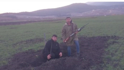 Tüfekle 'domuz' nöbeti: Tarlalarını koruyamazlarsa ekime son verecekler