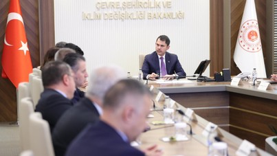 Bakan Kurum, CHP'li yetkililerle buluştu