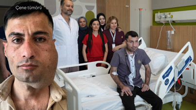 Çenesinin yarısı alındı, bacağından alınan kemikle hayata döndü