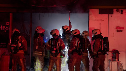 Benzinlikte korkutan yangın