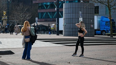 Birkaç gün önce kar yağıyordu, bugün sıcaklık rekor kırdı