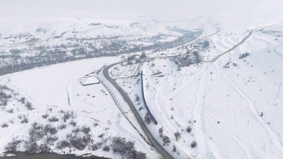 Beyaz örtü altında büyüleyici yolculuk! Doğu Ekspresi’nin Erzincan rotası nefes kesti