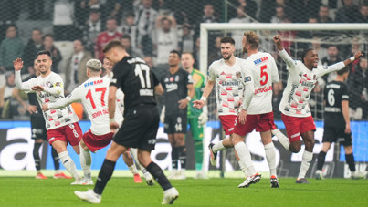 Beşiktaş'a evinde soğuk duş: 10 kişiye yenildiler