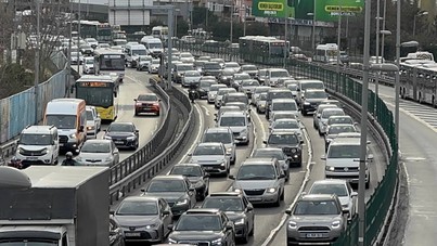 İstanbul’da trafik çilesi