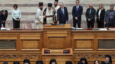 Yunanistan'ın yeni cumhurbaşkanı göreve başladı