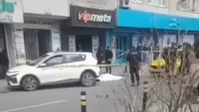 Taksiye binmek üzereyken öldü