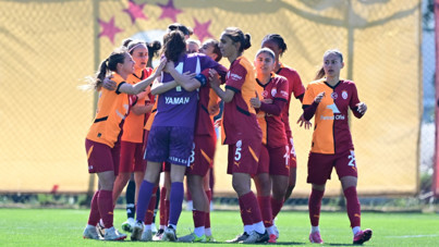 Kadınların derbisinde Galatasaray, Beşiktaş'ı farklı geçti