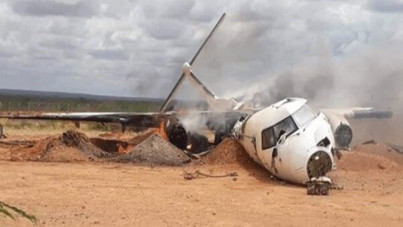 Somali'deki uçak kazasında 5 kişi öldü