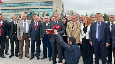 Zafer Partisi'nden AYM önünde iddianame tepkisi