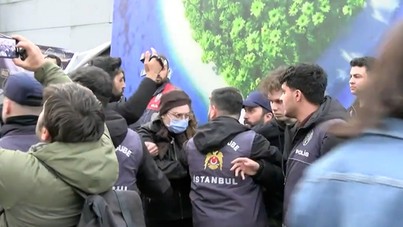Şişli’de öğrencilere müdahale