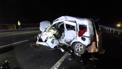 Kars’ta feci kaza: 2 ölü, 5 yaralı