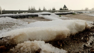 Tekirdağ’ı dolu vurdu, 15 dakikada bu hale geldi