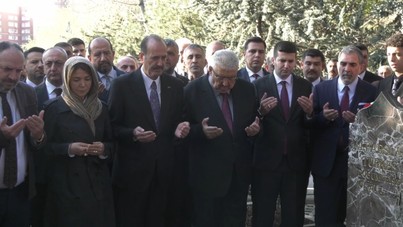 Türkeş'in kabrine Bahçeli'siz ziyaret