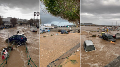 Yunanistan’da sel felaketi