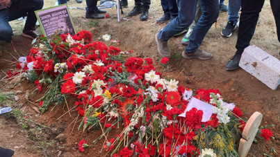 Volkan Konak memleketi Trabzon'da son yolculuğuna uğurlandı