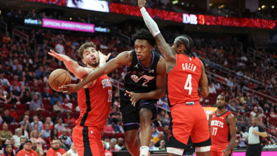 Alperen Şengün, oyunun 3 tarafında da oynadı: Houston Rockets, play-off vizesini kaptı
