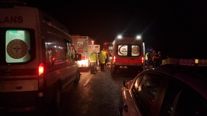 Çorum’da faciadan dönüldü