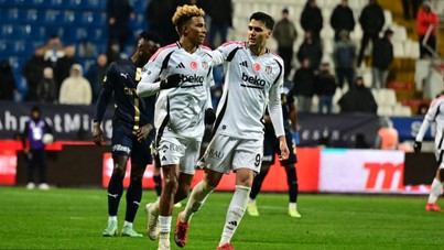 10 kişilik Beşiktaş, Paşa'dan puanı kurtardı: Hayat öpücüğü Gedson'dan