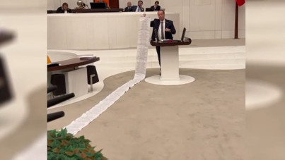 CHP'li Akay'dan 6 metrelik liste: Adalet Bakanlığı'na da asacağım