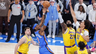 Shai Gilgeous-Alexander, Lakers'ı tek başına yıktı