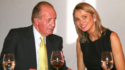 Eski kral ve metresi birbirine girdi