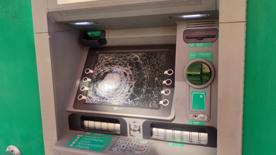 Alanya'da banka ATM’lerine saldırı