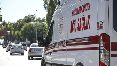 İki araç çarpıştı, yaya öldü
