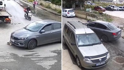 Vicdansız sürücü köpeği ezdi, arkasına bile bakmadı