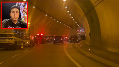 Tünelde feci kaza: Motosiklet sürücüsü öldü, arkadaşı ağır yaralı