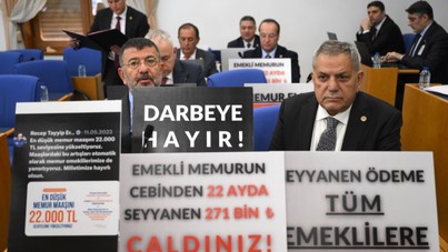 Meclis’te seyyanen zam protestosu