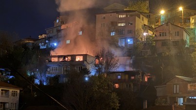 Yangın can aldı