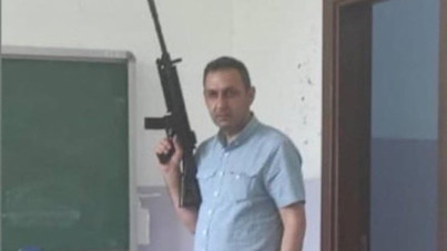 Sınıfa tüfekle giren öğretmen hakkında inceleme başlatıldı