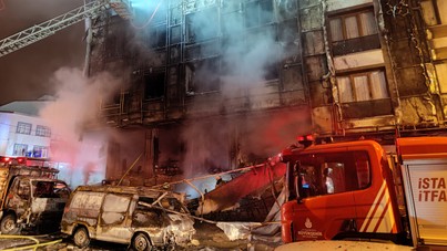 İstanbul'da yangının ağır bilançosu: 6 iş yeri küle döndü, araçlar kullanılmaz halde